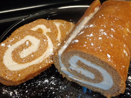 Looking for easy desserts? Look no further than this Pumpkin Roll with Cream Cheese Filling recipe. Not only does it melt in your mouth but you’ll fool your guests into thinking it took hours to make!