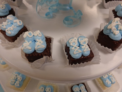 baby booty petit fours