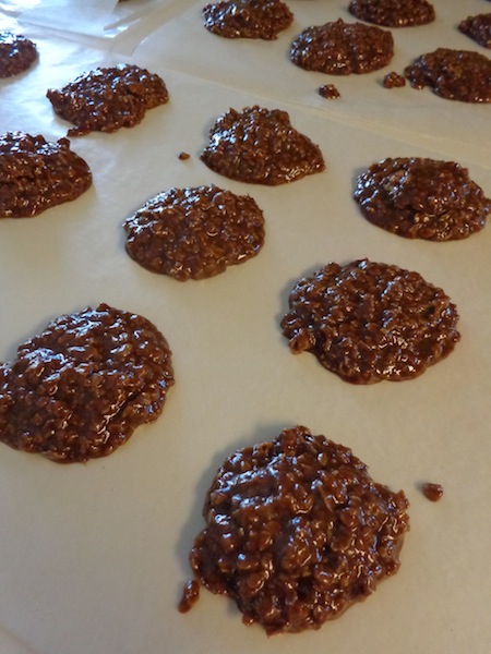 Maxine's No-Bake Cookies are a perfect pairing of peanut butter, chocolate and oatmeal. This is definitely one of those easy desserts that you’ll fall in love with at first bite! Stop by for my grandma’s recipe.