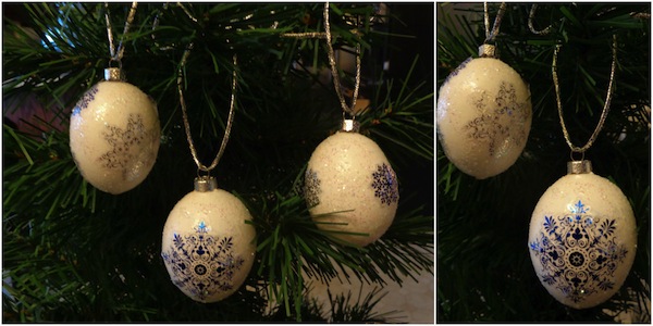 These DIY Egg Ornaments are not only adorable, but making them will be fun for the whole family. Stop by for the step-by-step instructions! 