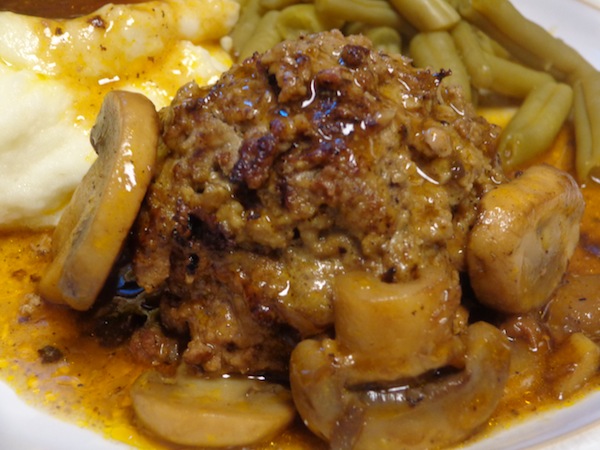 There’s no need to look for easy diner recipes when you have this Salisbury Steak recipe. It’s super simple and perfect for the man in your life that loves a meat and three kinda meal!