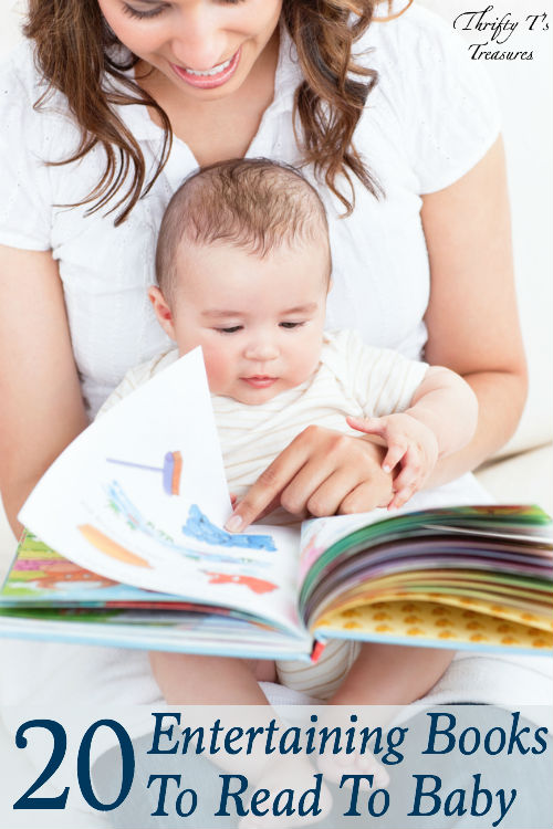 Books are the perfect gift ideas for a baby shower! Your baby girl (or baby boy) will love looking through the books (and eventually reading them). Here are my top 20 entertaining books to read to baby!