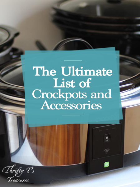 After scouring the web, I’ve come up with the ultimate list of crockpots and accessories that will be perfect for all of your slow cooker and crockpot recipes! Number 11 is my favorite!
