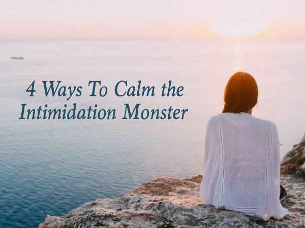 Do you struggle with feelings of intimidation? Do you find that the simplest things can hold you back from living the most abundant life possible? Well you're not alone, my friend! May these 4 ways to calm the intimidation monster be the words of encouragement that you need to hear to give you the motivation to step of your comfort zone and make positive choices on this journey of life! 