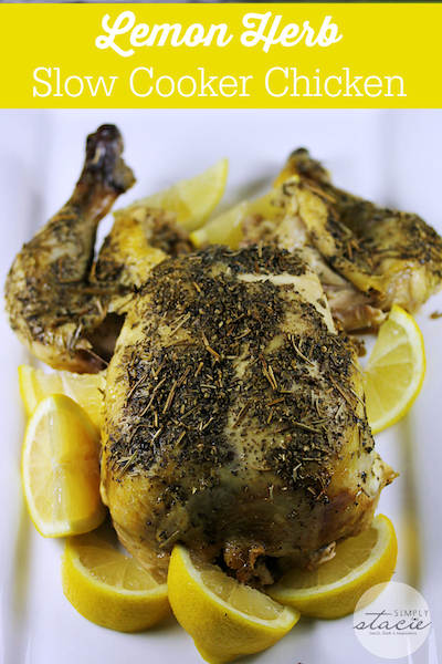 whole chicken on top of lemon slices