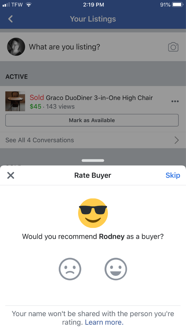 how to list an item on facebook marketplace